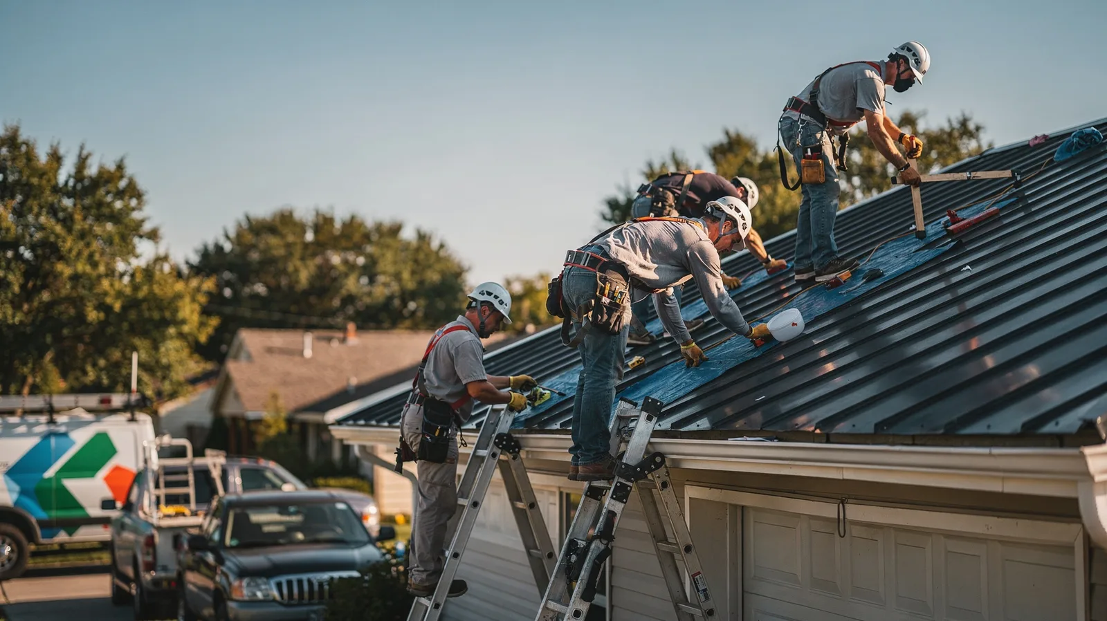 Metal Roof Installation in Sparland, IL near me